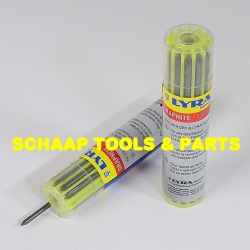 Lyra Dry bouwmarker vulpotlood reserve stiften grafiet zwart per 12 verpakt | 4499102